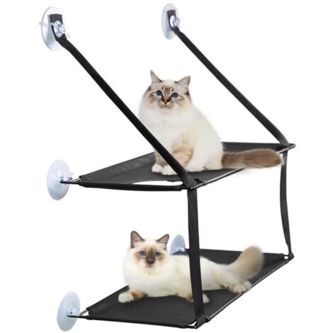 PUPPY KITTY Hamac de Fenêtre pour Chat ,Capacité de charge maximale 15KG (1/3)