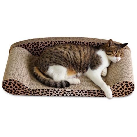 VGEBY Griffoir chat 50cm carton ondulé canapé forme (1/3)