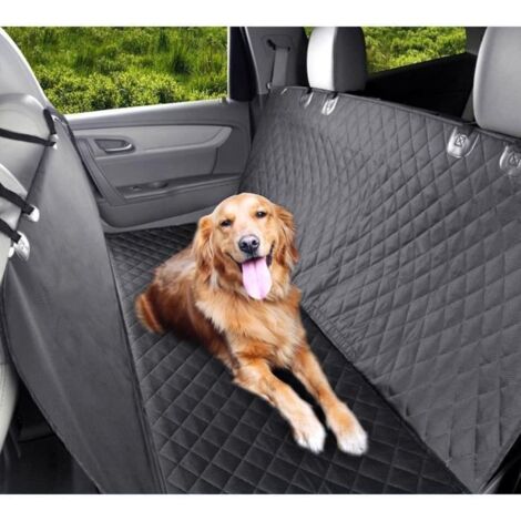 Animalerie Housse de Siège Arrière pour Voiture pour Chien Protection de Banquette Arrière Imperméable pour Voyage (1/3)