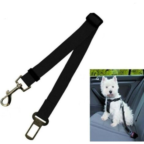Ceinture de Sécurité Pour Voiture pour Chien ou Chat Laisse D\'attache Auto (1/3)