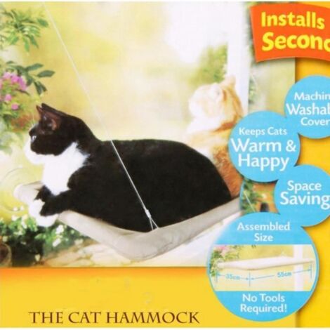 Transat - Getek - Hamac pour chat - 55x35cm - Brun - Intérieur (1/3)