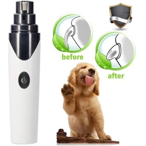 Lime griffe électrique - CENBLUE - Coupe ongle pour chien - Diamant - Haute qualité - Sûre et efficace (1/4)