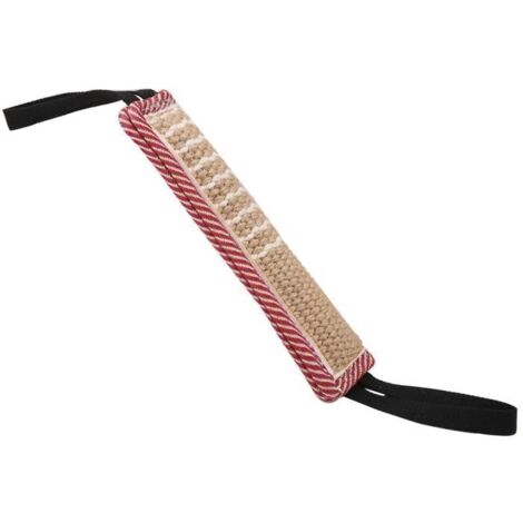 Remorqueur de dressage de chien, avec deux poignées, remorqueur de dressage de chien durable, coton et lin Pet Dog Tear Bite (1/3)