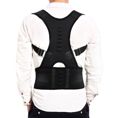 Ceinture correcteur Posture Soutien Et Redresse DOS Magnétique Anti-douleur Therapie Ajustable