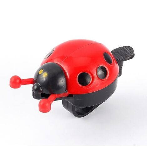 Cloche de Vélo Coccinelle, Sonnette Vélo Son Clair Anneau de Bicyclette Avertissement de Bicyclette Pour Enfants Plaisir En Plein (1/4)