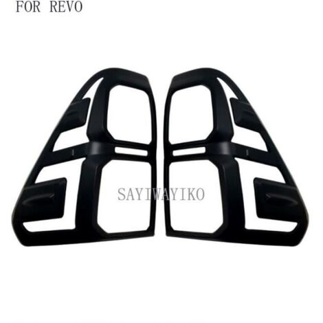 Couvercle noir pour feu arrière, accessoire adapté à la Toyota Hilux REVO 2016 2017 2018 SR5 2017 (1/2)