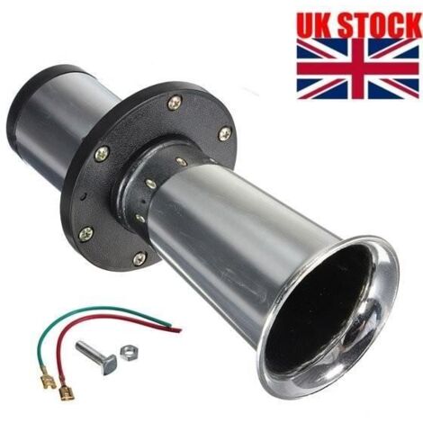 TEMPSA 12V 110dB Klaxon Antique Vintage Car Truck Corne AHH-OOO-GAH Chrome (1/4)