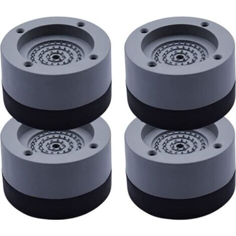 Tapis Anti-vibration - Universel - 4PCS - Diamètre 7cm - Hauteur 4cm - Stabilisateur Machine à Laver (1/4)