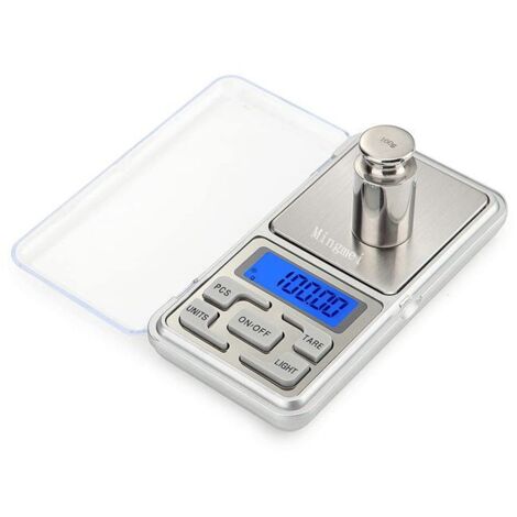 Balance électronique de cuisine et bijoux 500g/0.01g - Mingmei® (1/4)