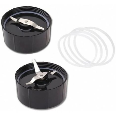 Lames Transversales et Plates de Rechange - PièCes de Rechange avec 4 Joints SuppléMentaires pour MéLangeur 250W Blender Juicer (1/4)