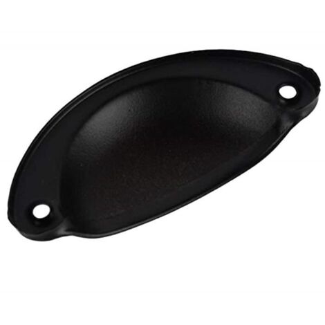 12 Pcs Porte Tiroir Armoire Fer Coquille Coupe Demi-Cercle PoignÉE ...