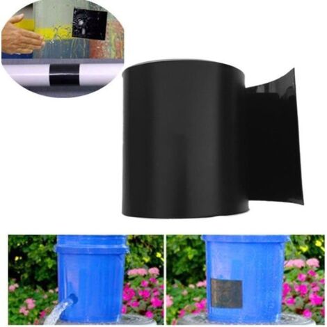 Ruban Fort réparation Silicone Caoutchouc Soi Fusing noir - Imperméable - 150 x 10 x 0.1cm (1/4)