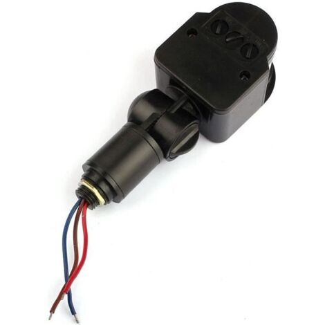 extérieur DC 12V infrarouge PIR détecteur de mouvement automatique Commutateur pour LED