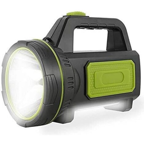 Lampe torche LED puissante rechargeable 135 000 lumens, 6000 mAh, lumière latérale, portable, étanche, haute puissance, pour r[350] (1/4)