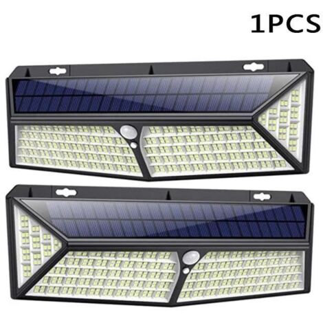 Lampe Solaire - Non spécifié - Modèle 430 LED - 4400mAh - 3500LM - Détecteur de mouvement (1/4)