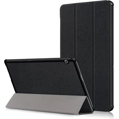 Etui pour Tablette - HUAWEI - MediaPad T5 - Coque Flip - Noir - 10.1 pouces (1/4)