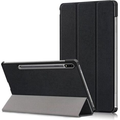 Coque - Samsung - Galaxy Tab S7 FE - Antichocs - Ultra Mince - Noir (1/4)
