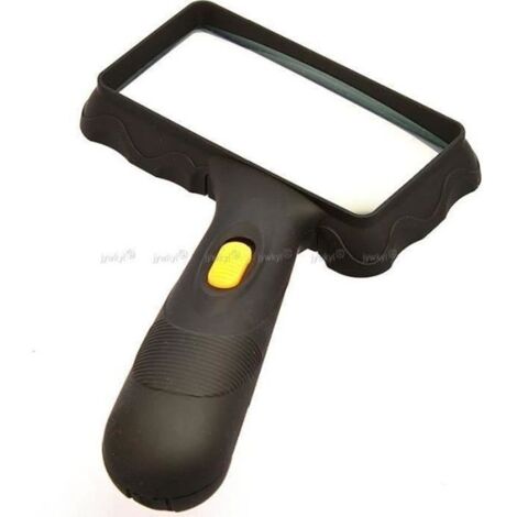Loupe - Non-cerclée - 2 LED - Plastique - Adulte - Mixte (1/3)
