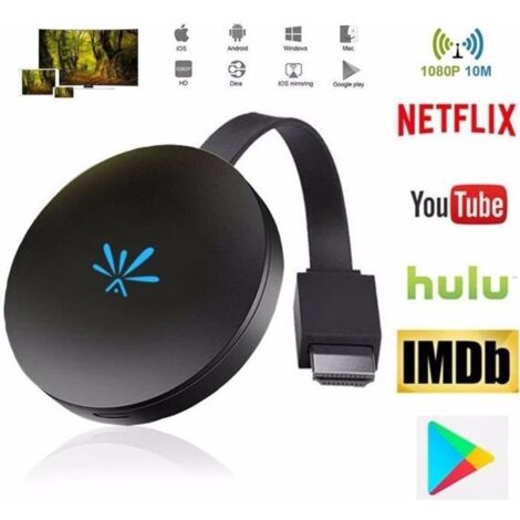 G6 Bâton de télévision 2.4GHz Vidéo WiFi Affichage HD Dongle Digital HDMI Media Streamer vidéo Récepteur TV Dongle Pour chromecast 2 (1/4)