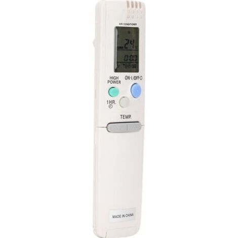Télécommande de climatiseur pour Sanyo RCS-4MVPS4EX - Blanc - Accessoire de Télécommande