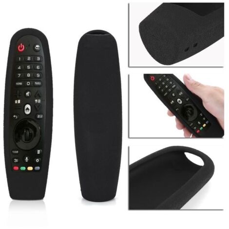 Couvercle télécommande protégez votre télécommande du glissement anti-poussière, Pour LG Smart TV Télécommande AN-MR600 HAN1 (1/4)