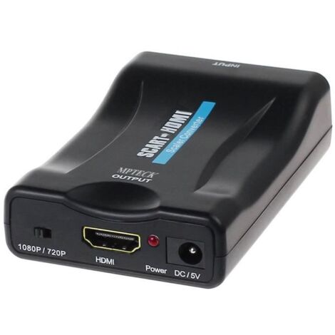 Convertisseur Péritel-HDMI - Adaptateur Scart vers HDMI 1080P HD (1/4)