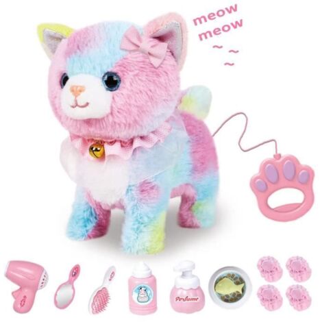Jouet interactif - Non spécifié - Chat électronique - Blanc - 3 ans - Inclus accessoires (1/4)