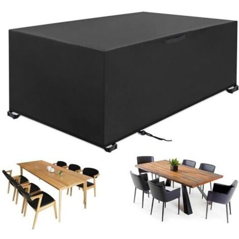 Housse Salon de Jardin 420D Oxford Housse de Protection Salon de Jardin Housse Table Jardin Bâche Salon de Jardin Imperméabl (1/4)