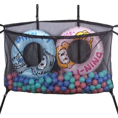 Sac de rangement pour flotteur de piscine, Filet de suspension pour jouets de piscine gonflables, ballons, fournitures de plage