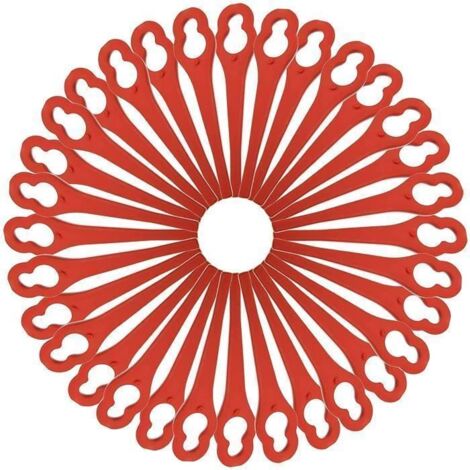 Lot de 100 lames de rechange en plastique pour Ferrex-Aldi FAR 201 97699 2002706 FE220 491