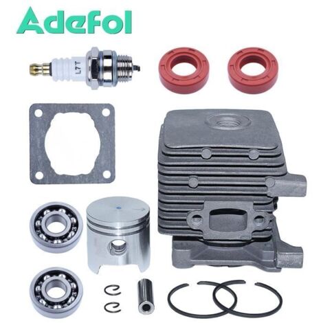 Kit de piston de cylindre 34 mm pour STIHL FS38 FS45 FS46 FS55 KM55 HL45 FS45L FS45C FS46C KM55C KM55R KM55RC 41400201202