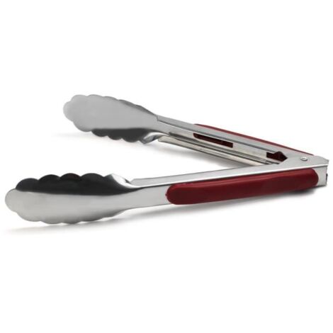 Pince Nourriture - Hygiénique - Acier Inoxydable - Plastique - 23x4.5x1.5 cm - Essentiel (1/3)