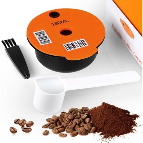 Café Filtres,Capsules de café rechargeables compatibles pour Bosch s Tassimoo Tas Maker Capsules de café réutilisables - Type 180ML (1/4)