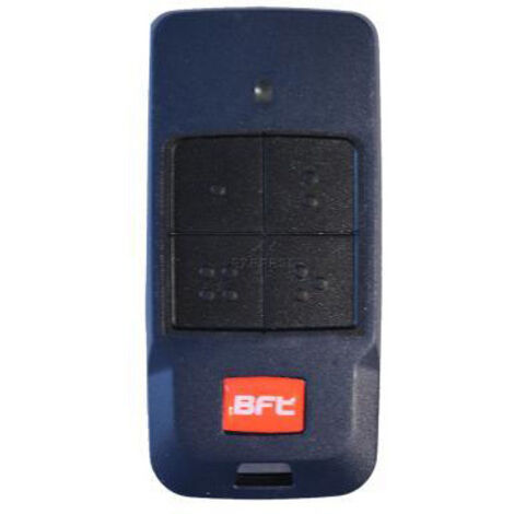Télécommande 4 canaux pour motorisations – Technologie U-Security – Portée 100m – Compatible systèmes BFT – Alimentation 3V