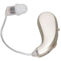 Garosa Appareil d\'amplification auditive Amplificateur Auditif Amplificateur de Son Portable Rechargeable avec Volume Réglable pour