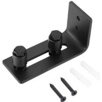 ensemble Porte coulissant grange stabilisateur système coulissant Rail de porte suspendu guidage plancher - BIG