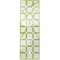Akozon modèles de courtepointe Règle de courtepointe Acrylique Rectangulaire Transparent Opération Simple Règle de Couture