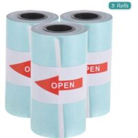 Rouleau de papier thermique imprimable auto-adhésif 5730mm pour imprimante thermique de poche PeriPage A6/PAPERANG P1 / P2