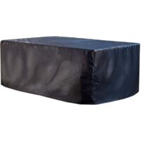 Concept-Usine – Housse de salon de jardin résine 8 places – Protection déperlant contre eau et poussière – Dimensions 110x110x73 cm – Compatible avec mobilier extérieur