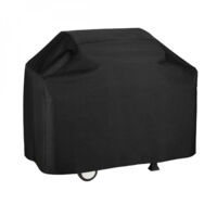 Linxor – Housse de barbecue imperméable 147 x 61 x 122 cm – Tissu Oxford 210D anti-UV – Sangle ajustable pour maintien sécurisé