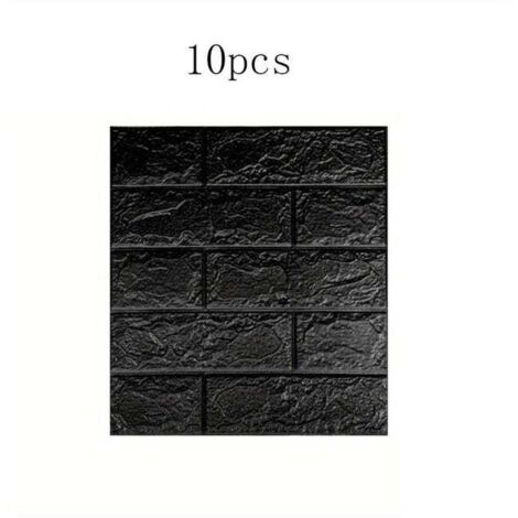 10pcs 3D Self-Adhesive Anti-Collision Ceiling Stickers, Waterproof & Humidity Resistant, Easy Apply & Remove (1/4)