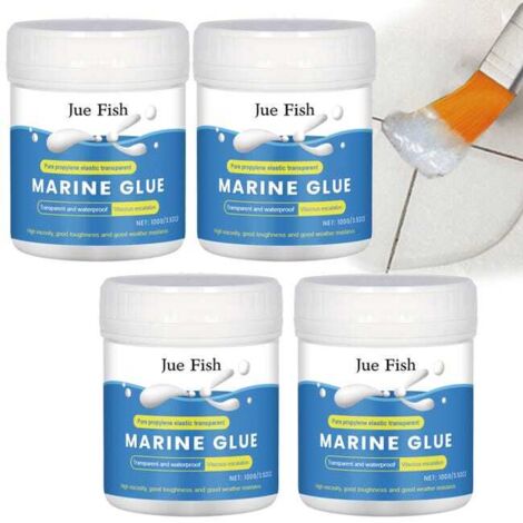 4pcs Super Strong Waterproof Leak Sealant, Transparent Adhesive, Durable Insulation Repair, 100g (1/5)