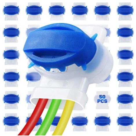 50 Resin-Filled Cable Connectors for Automower, Robotic Lawn Mower Extension Set (1/5)