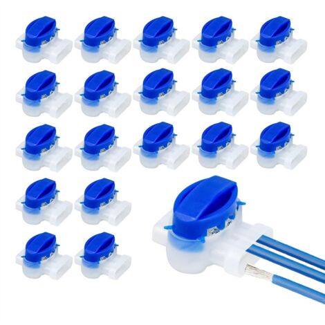 20-Pack Connectors for Robotic Mower Cable, Filled with Resin Gel (1/5)