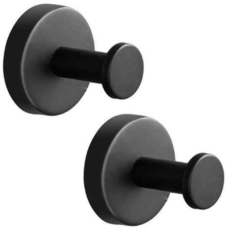 2-Pack Unique Stainless Steel Wall Hooks – For Coat and Bathroom (1/5)