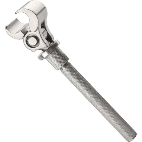Improved Door Hinge Adjustment Tool – Adjustable Stainless Steel Wrench, Repair Kit for Sagging Doors (1/5)