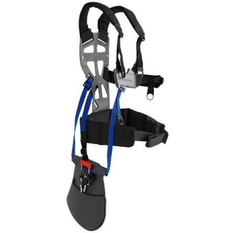 Husqvarna – Harnais débroussaillage – Plaque dorsale large et mobile – Bretelles ergonomiques rembourrées – Système de libération rapide