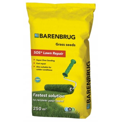 BARENBRUG SOS Réparation de pelouse Gazon auto-épaississant 5 kg Résistant à la sécheresse / B00J1HZ2CO