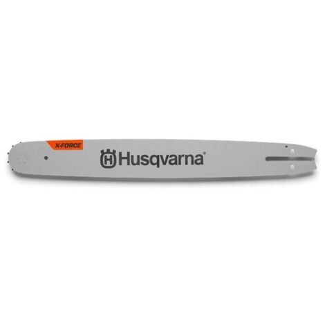 Husqvarna – Guide X-Force tronçonneuse 38cm – Pas de chaîne .325' – Jauge 050 (1.3mm) – Graissage automatique pour durabilité accrue