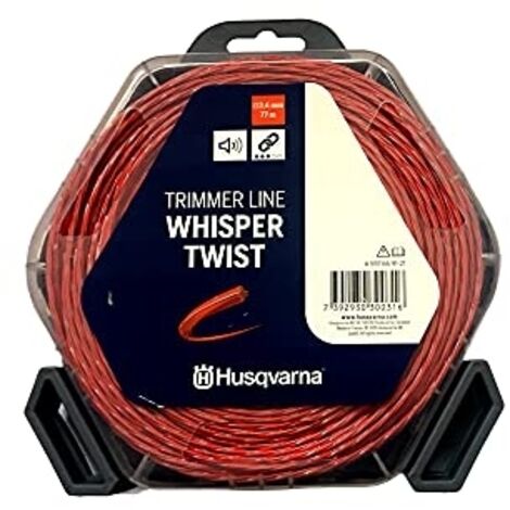 Linka Żyłka Tnąca do Kos i Podkaszarek Husqvarna WHISPER TWIST 2,4mmx77m